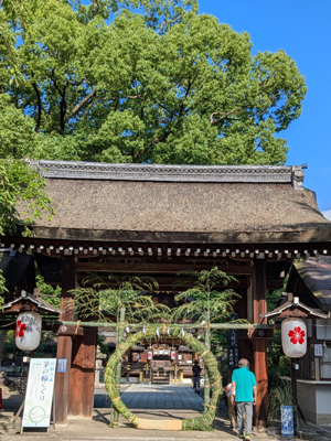 平野神社茅野輪
