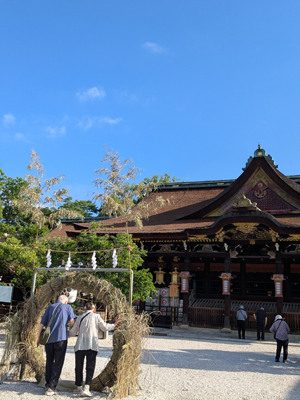 北野天満宮茅野輪